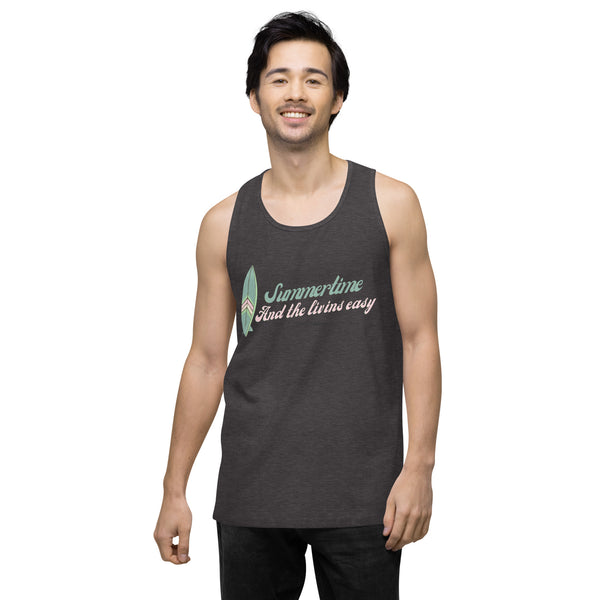 Summertime Men’s premium tank top