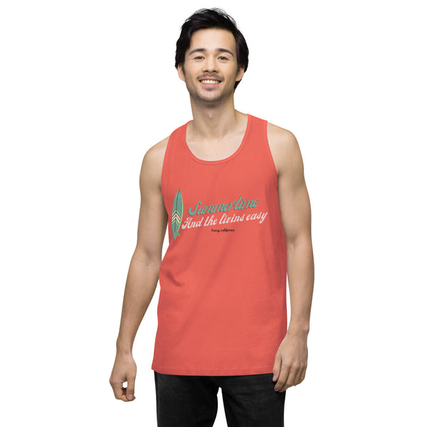 Summertime Men’s premium tank top