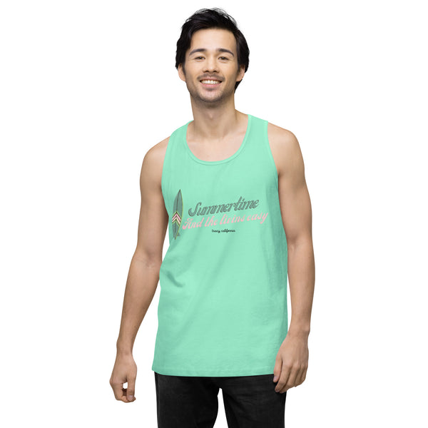 Summertime Men’s premium tank top