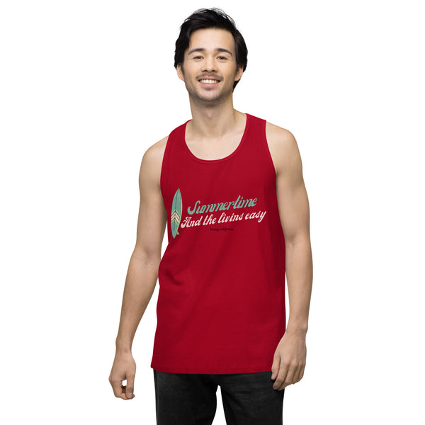 Summertime Men’s premium tank top