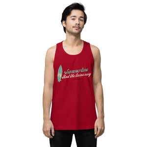 Summertime Men’s premium tank top