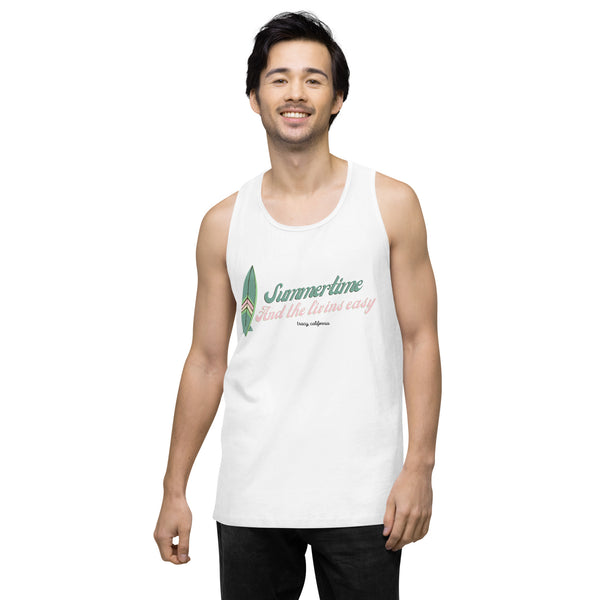 Summertime Men’s premium tank top