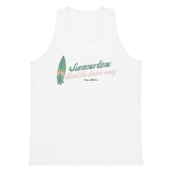 Summertime Men’s premium tank top