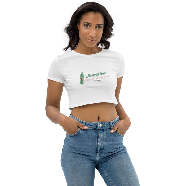 Summertime Organic Crop Top