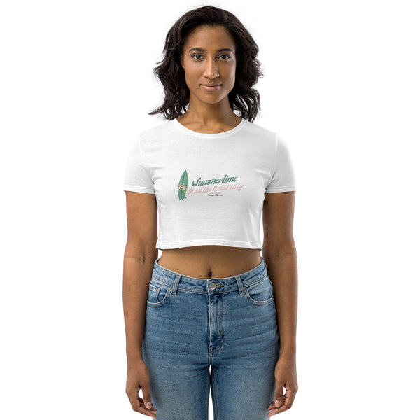 Summertime Organic Crop Top