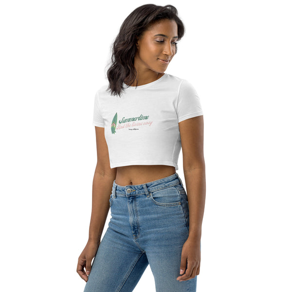 Summertime Organic Crop Top