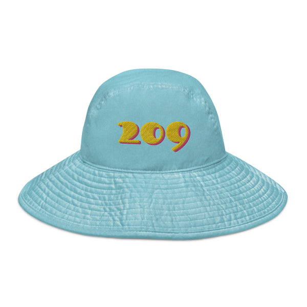 209 Wide brim bucket hat