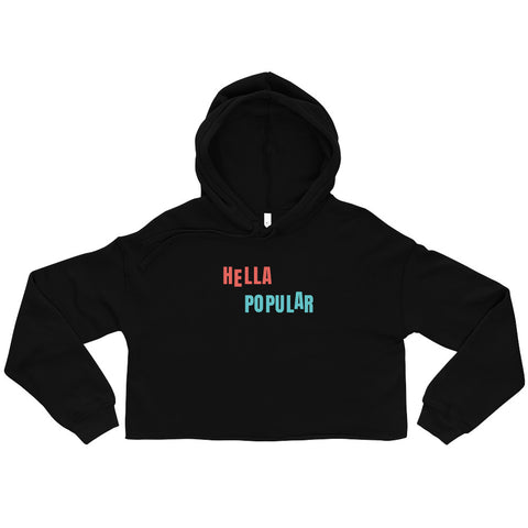 Women's Hella Popular Crop Hoodie